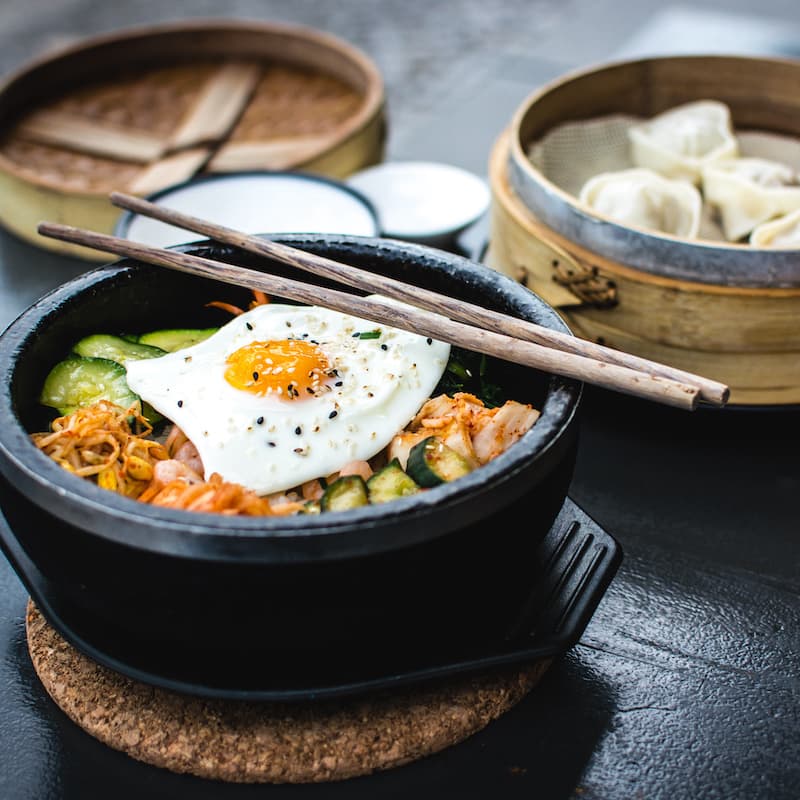 photoof beautifully arranged food